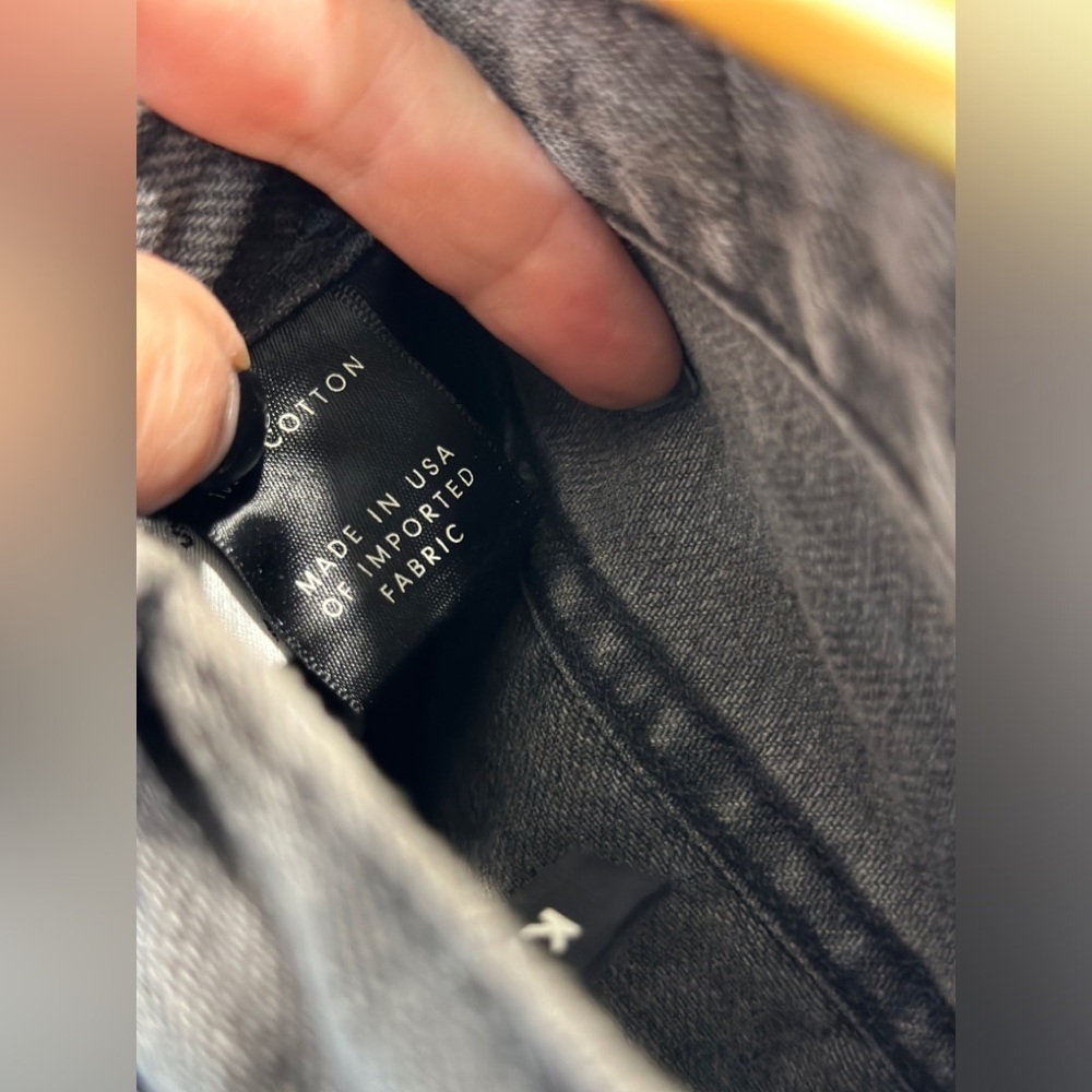 Grlfrnd denim, karolina in grey. Size 25. With raw hem. New without tags! - Picture 10 of 14